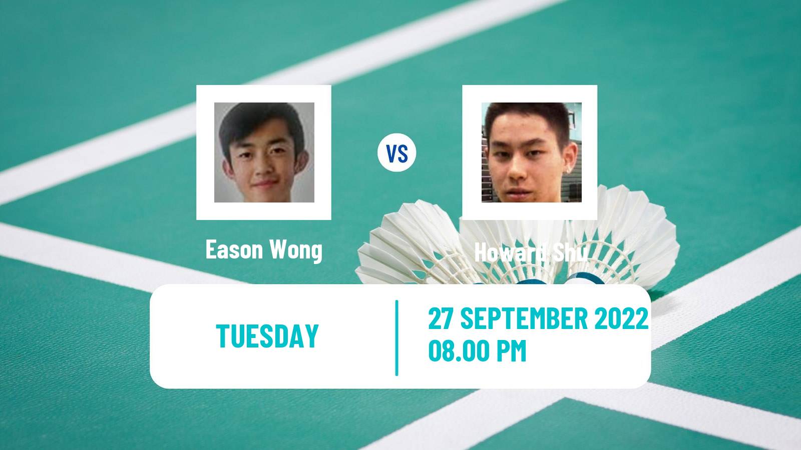 Badminton Badminton Eason Wong - Howard Shu