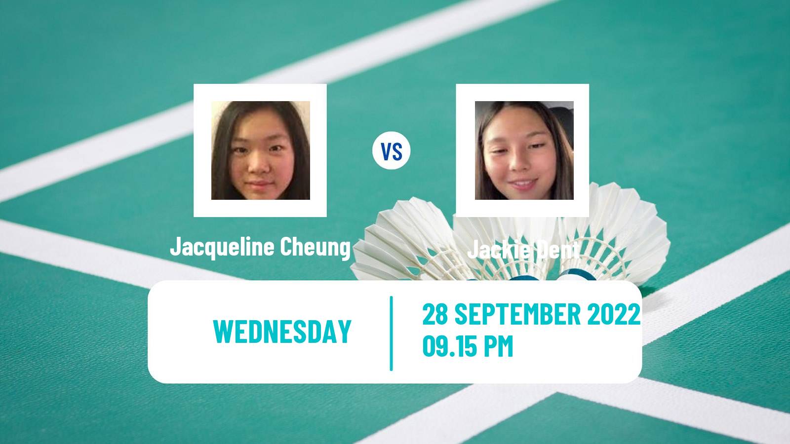 Badminton Badminton Jacqueline Cheung - Jackie Dent