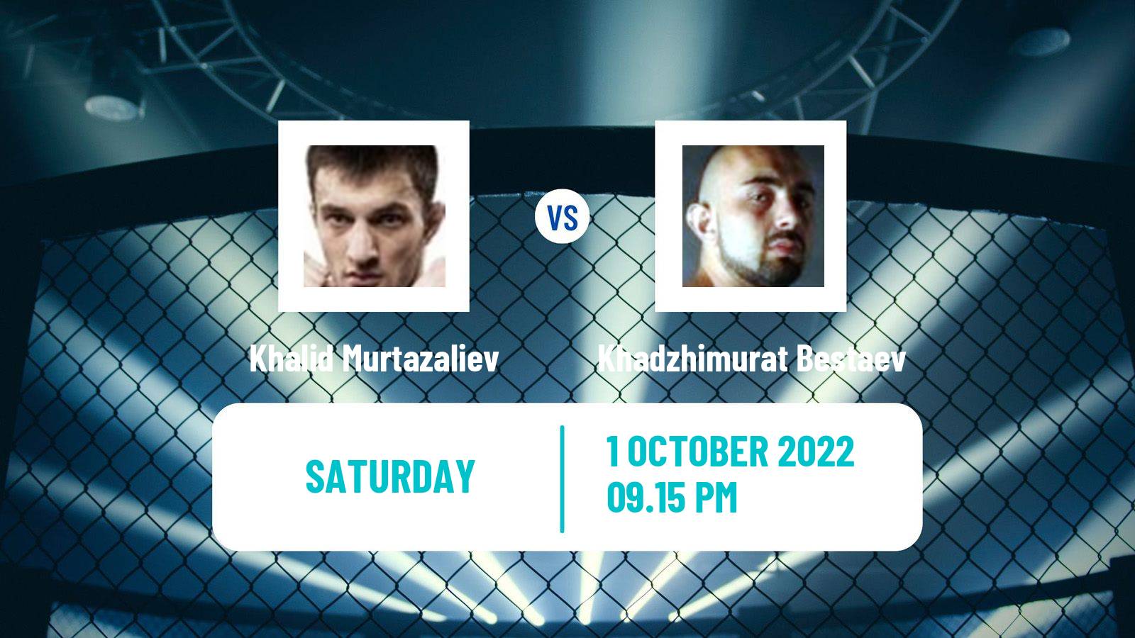 MMA MMA Khalid Murtazaliev - Khadzhimurat Bestaev