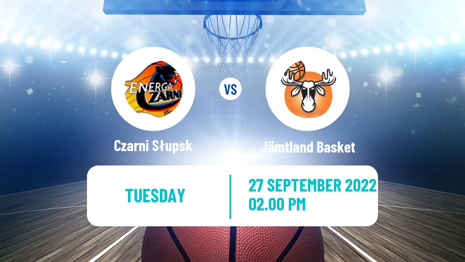 Basketball FIBA Europe Cup Czarni Słupsk - Jämtland Basket