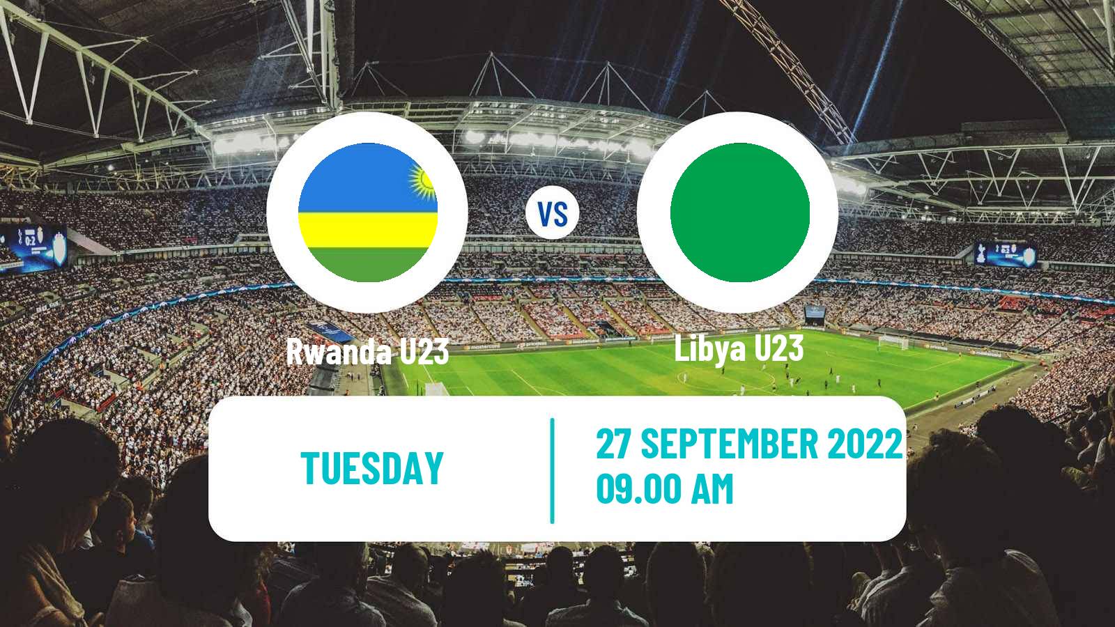 Soccer Africa Cup of Nations U23 Rwanda U23 - Libya U23