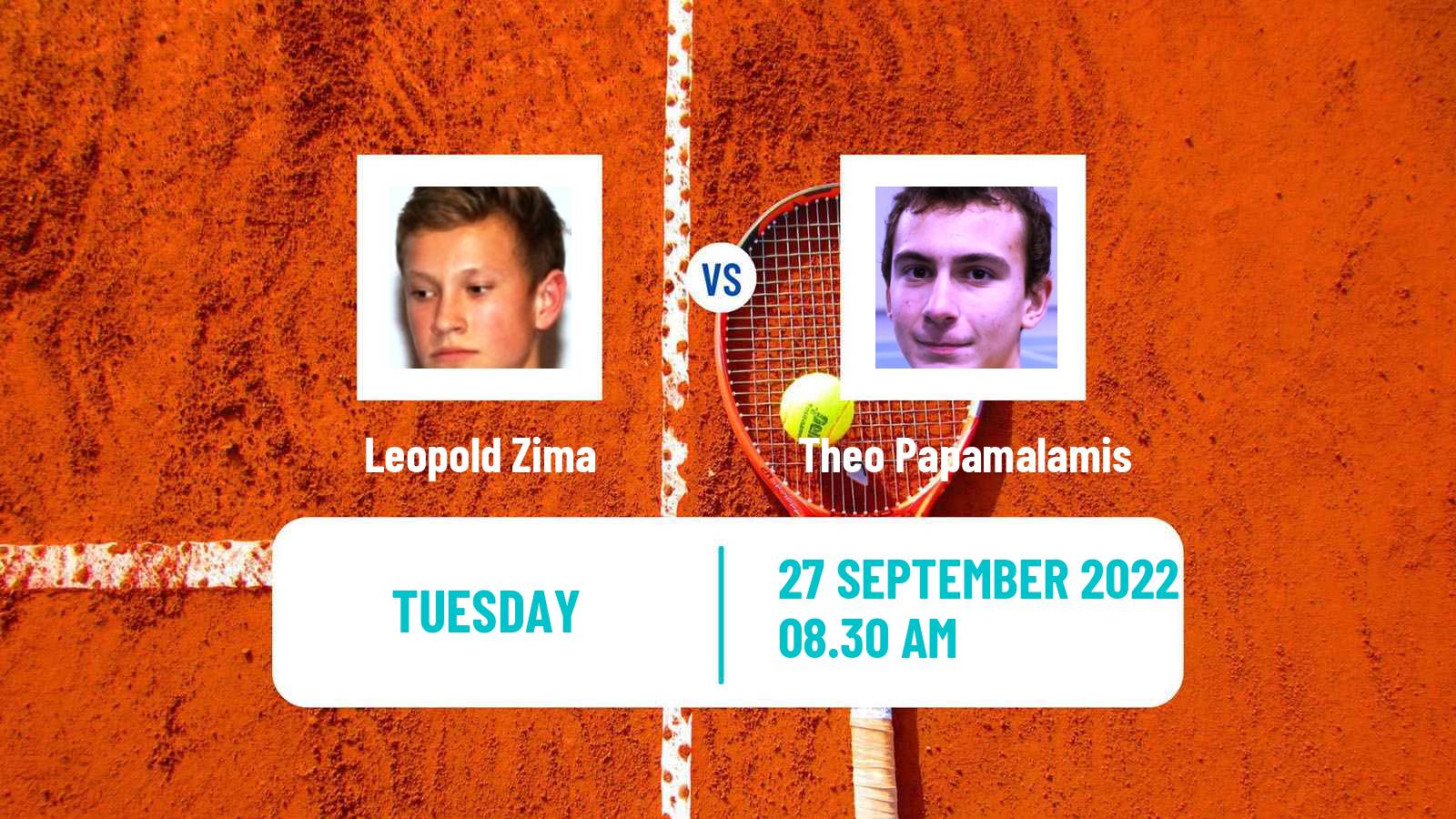 Tennis ITF Tournaments Leopold Zima - Theo Papamalamis