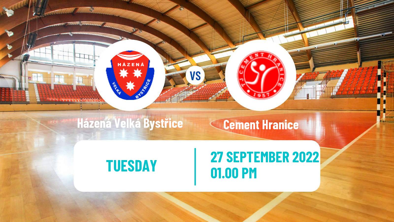 Handball Czech Cup Handball Házená Velká Bystřice - Cement Hranice
