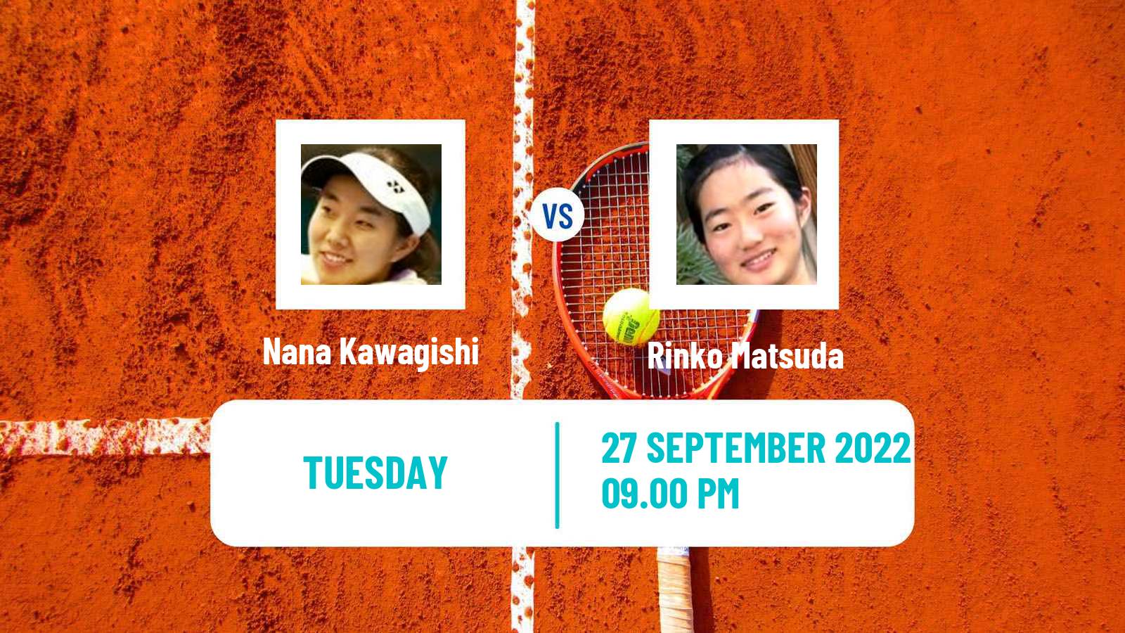 Tennis ITF Tournaments Nana Kawagishi - Rinko Matsuda