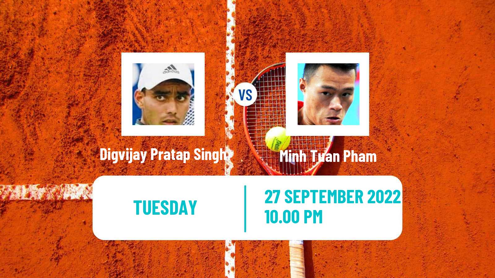 Tennis ITF Tournaments Digvijay Pratap Singh - Minh Tuan Pham