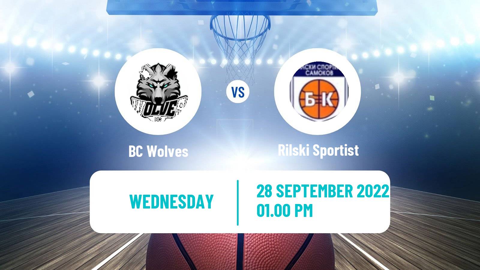 Basketball FIBA Europe Cup BC Wolves - Rilski Sportist