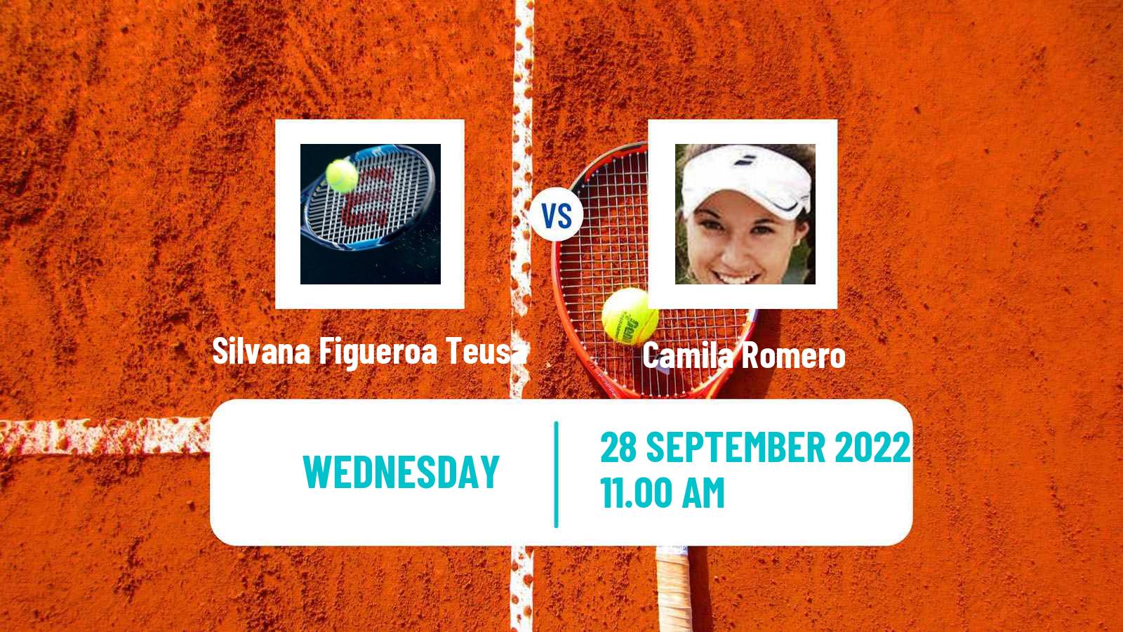 Tennis ITF Tournaments Silvana Figueroa Teusa - Camila Romero