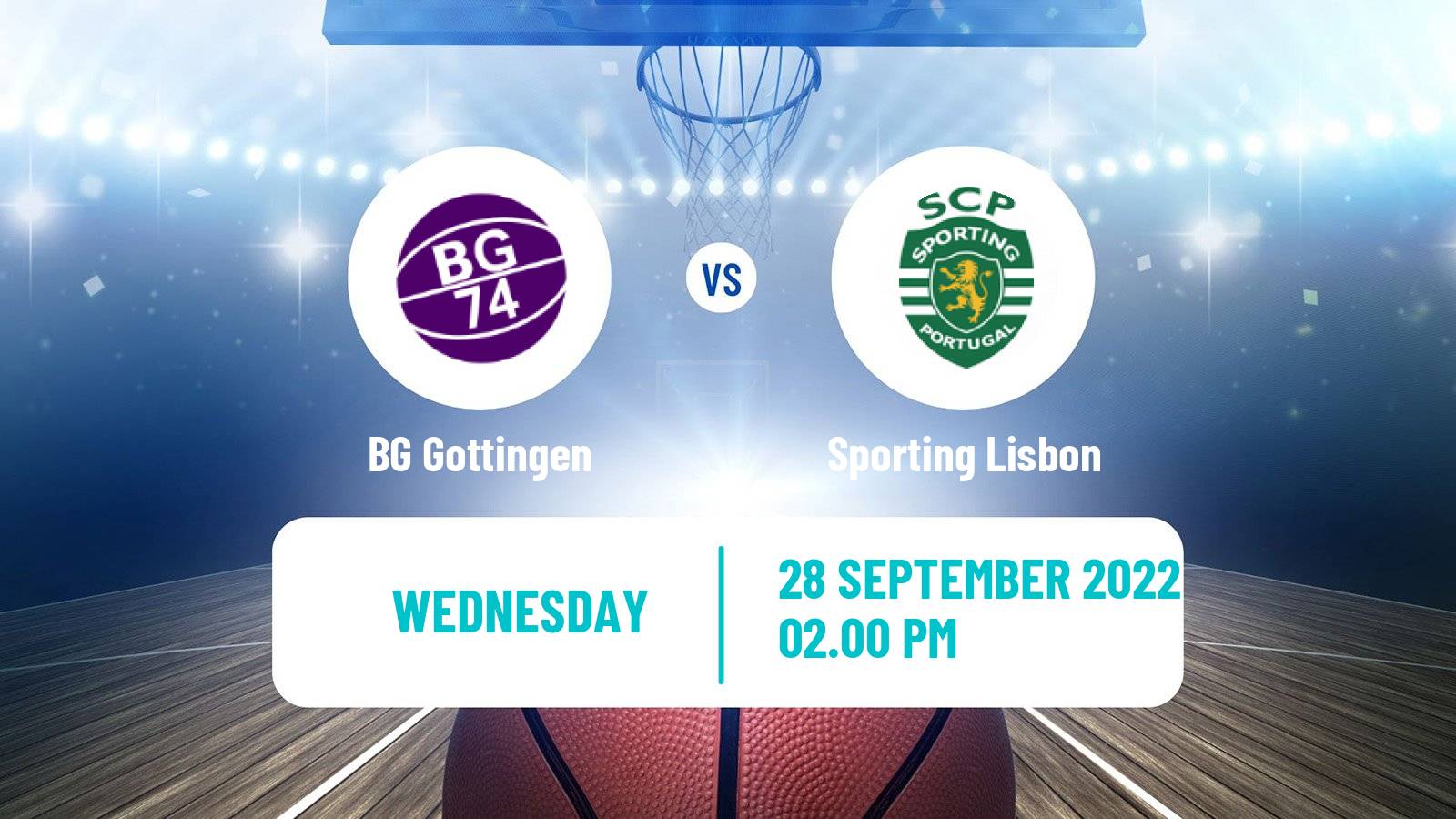 Basketball FIBA Europe Cup BG Göttingen - Sporting Lisbon