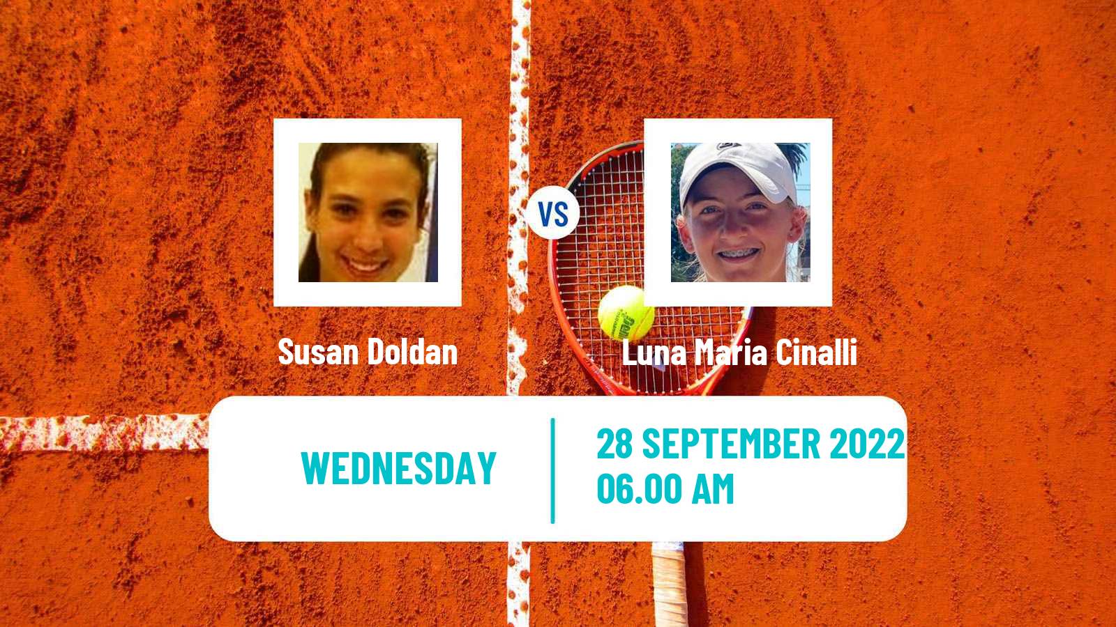 Tennis ITF Tournaments Susan Doldan - Luna Maria Cinalli