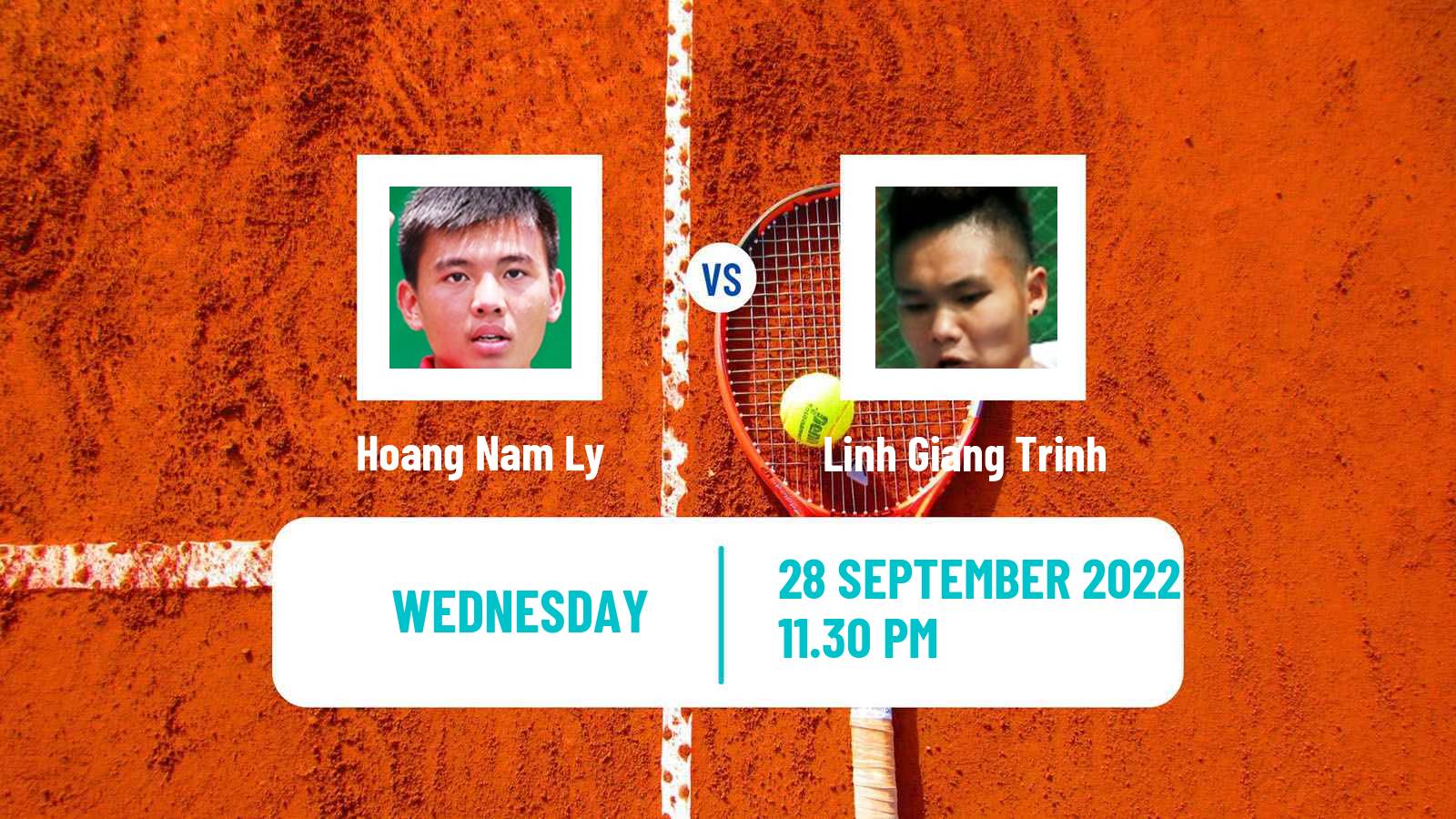 Tennis ITF Tournaments Hoang Nam Ly - Linh Giang Trinh