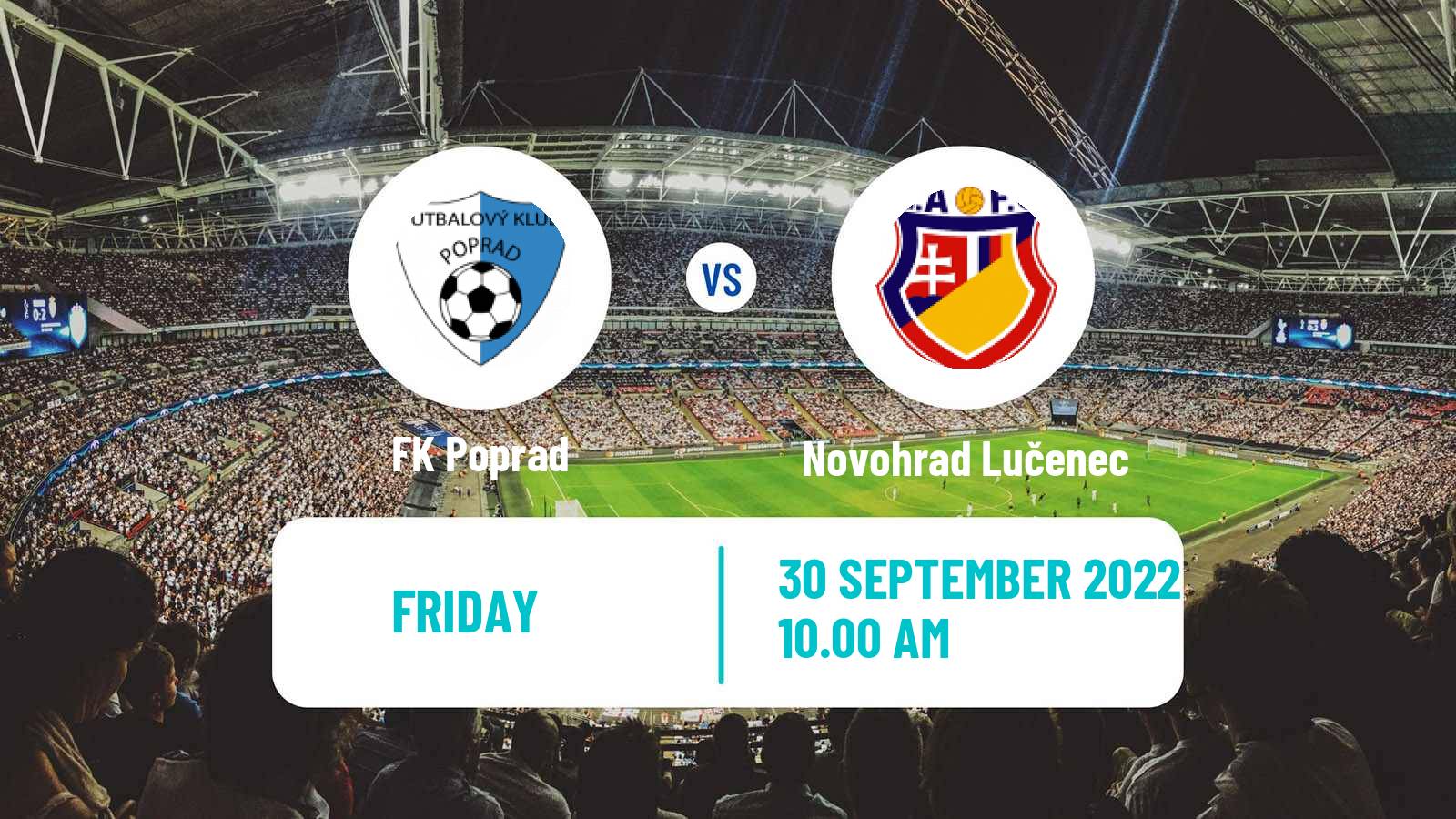 Soccer Slovak 3 Liga East Poprad - Novohrad Lučenec