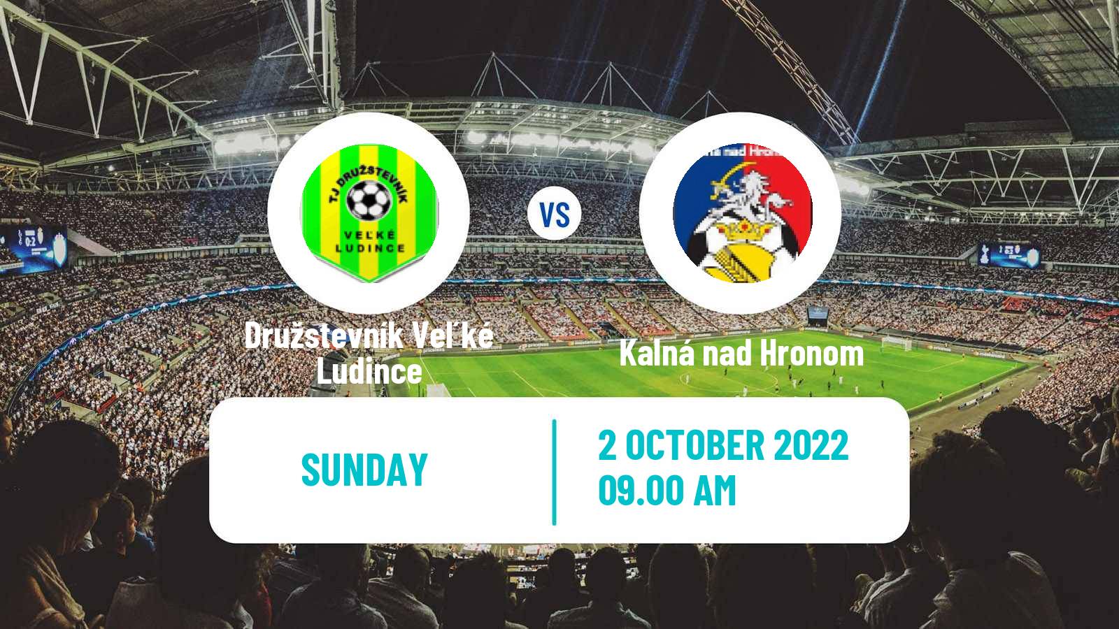 Soccer Slovak 3 Liga West Družstevník Veľké Ludince - Kalná nad Hronom
