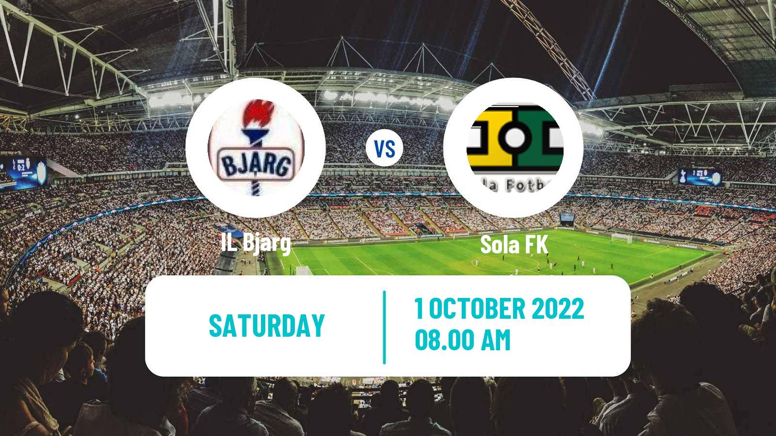 Soccer Norwegian Division 3 - Group 3 Bjarg - Sola