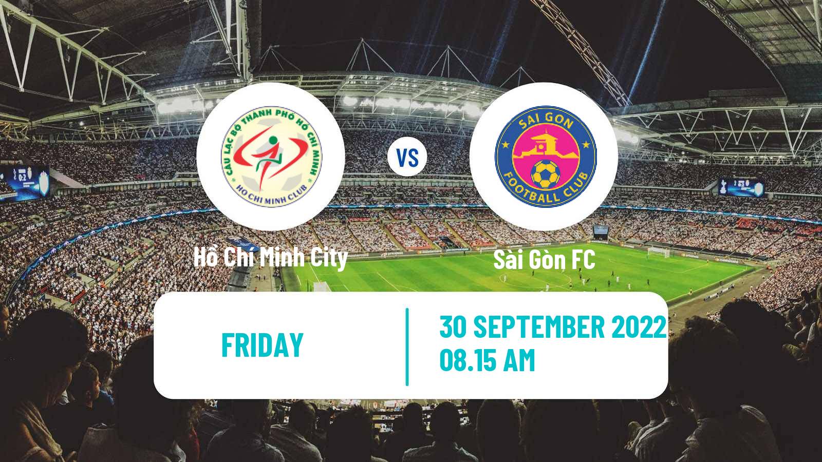 Soccer Vietnamese V League 1 Hồ Chí Minh City - Sài Gòn