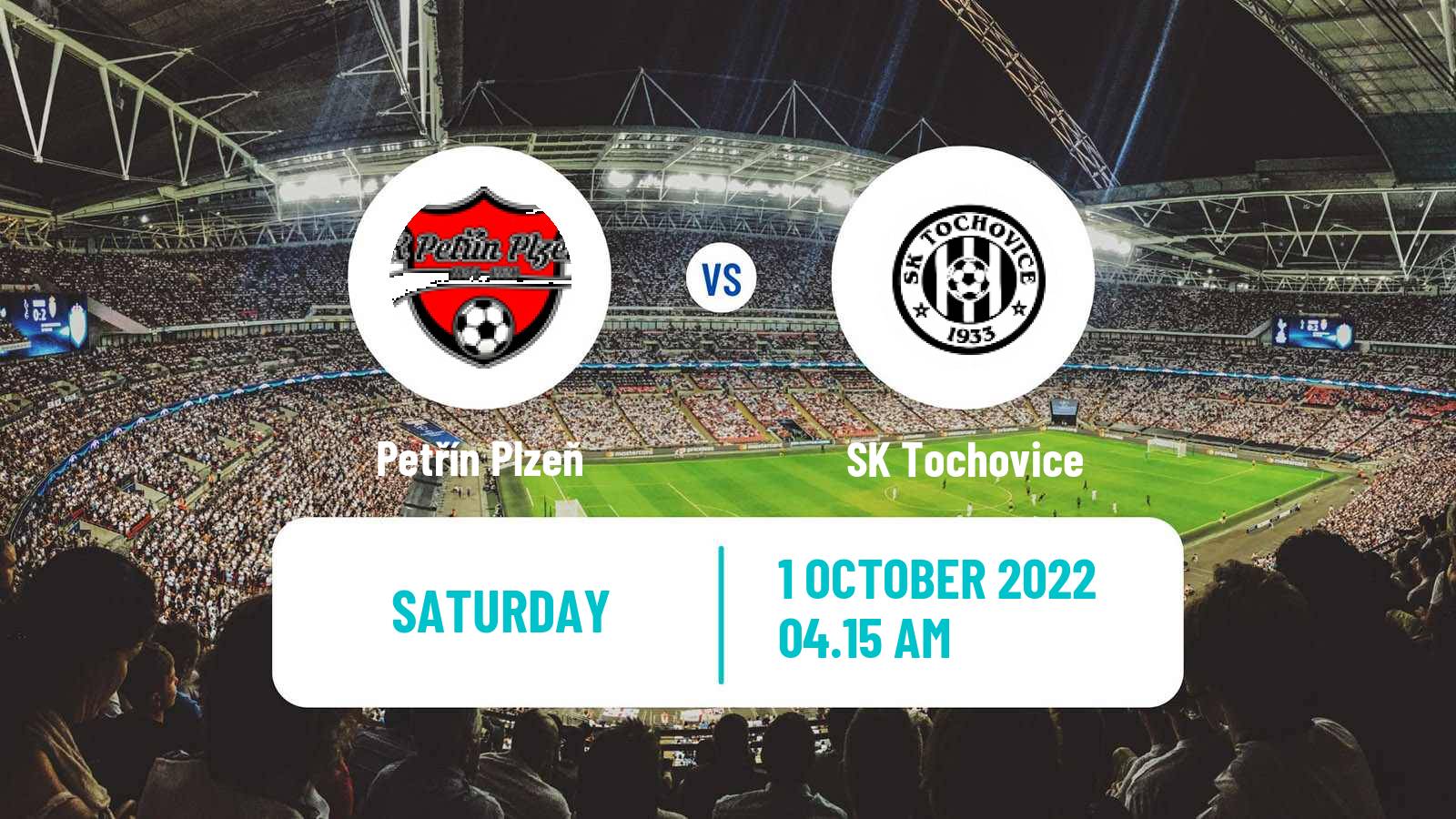 Soccer Czech Division A Petřín Plzeň - Tochovice