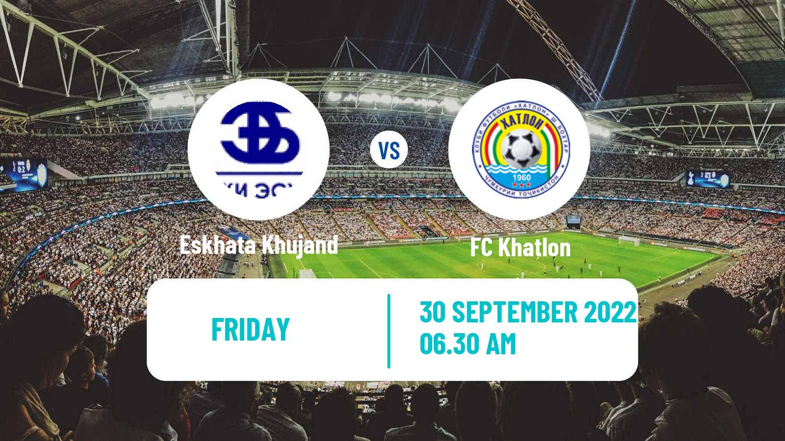 Soccer Tajik League Eskhata Khujand - Khatlon