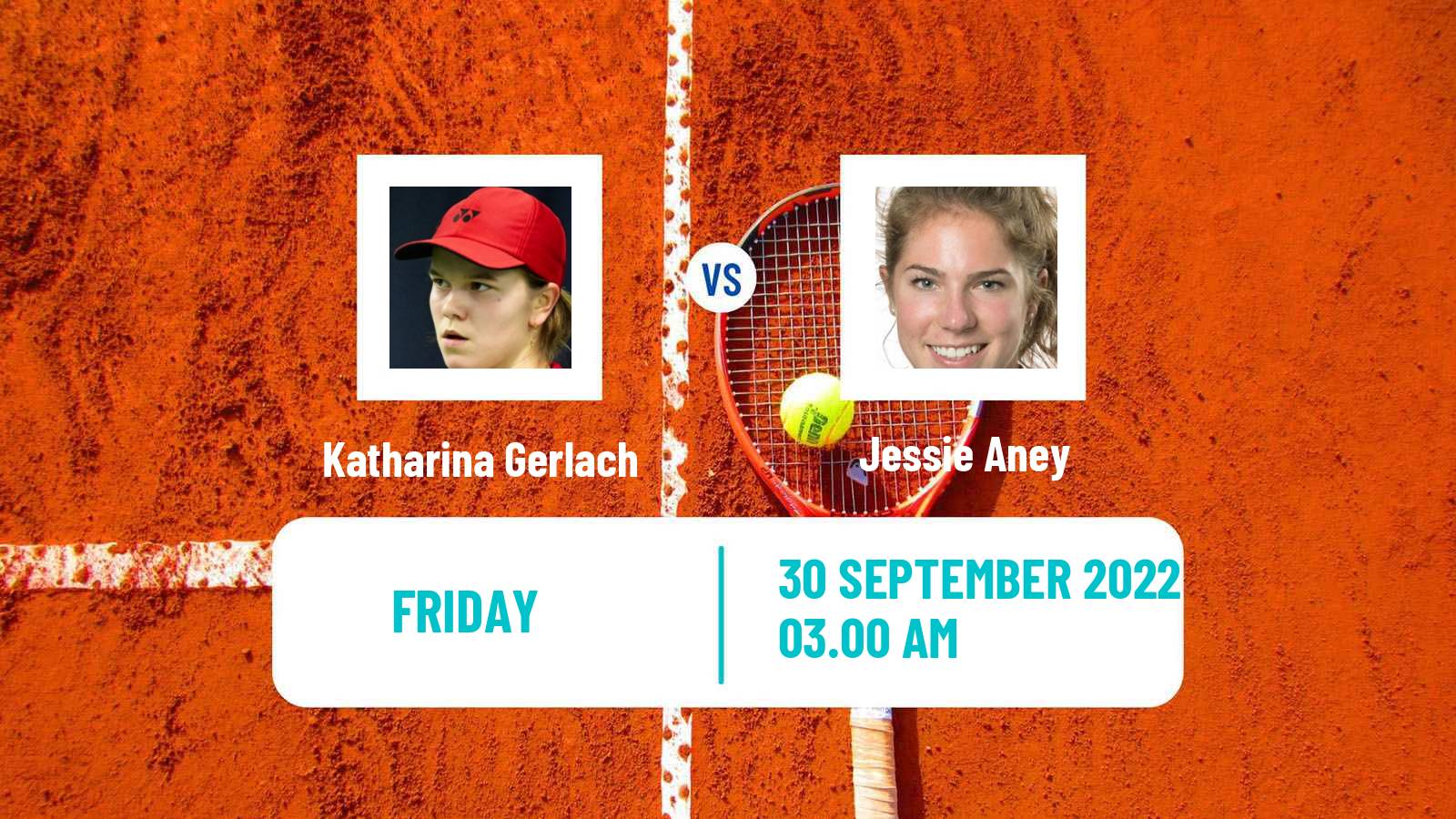 Tennis ITF Tournaments Katharina Gerlach - Jessie Aney