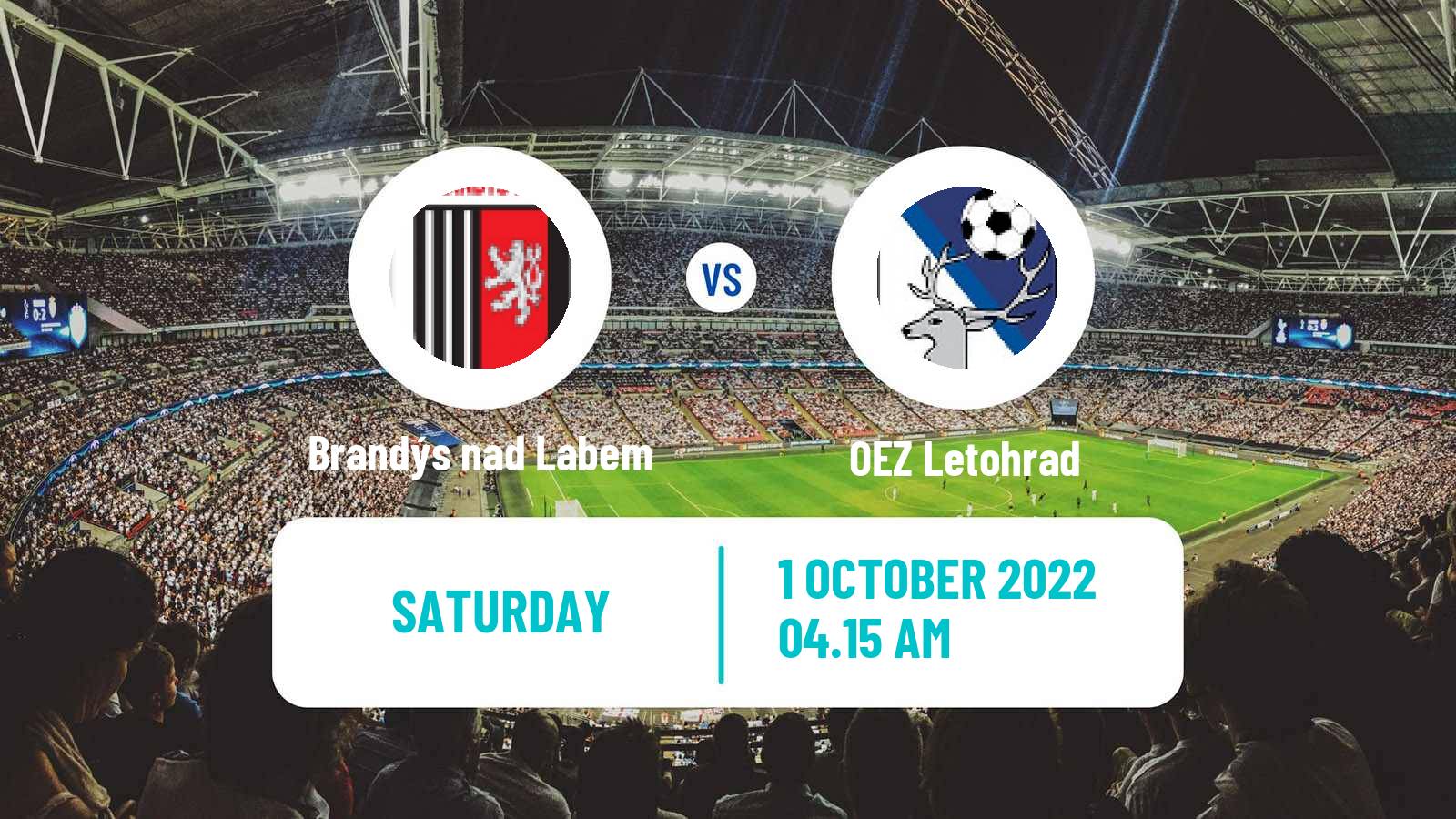 Soccer Czech Division C Brandýs nad Labem - OEZ Letohrad