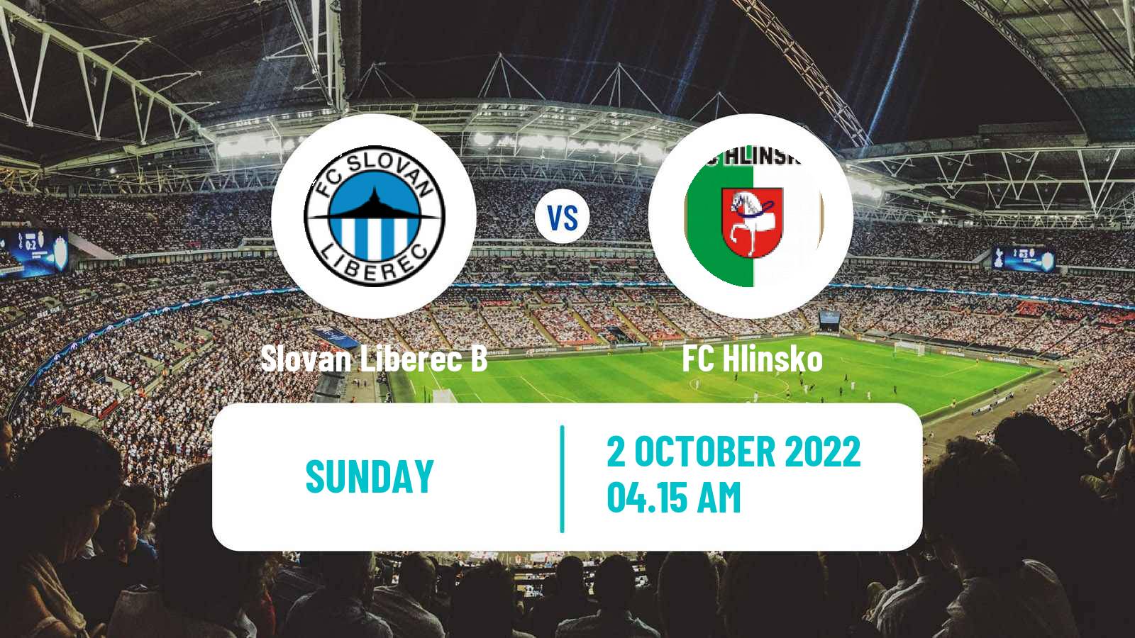 Soccer Czech Division C Slovan Liberec B - Hlinsko