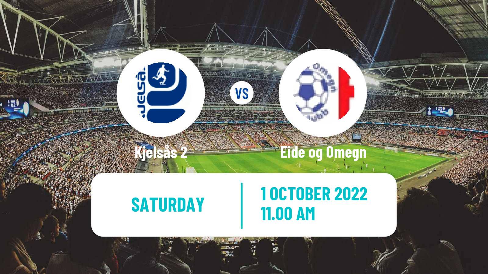 Soccer Norwegian Division 3 - Group 1 Kjelsås 2 - Eide og Omegn