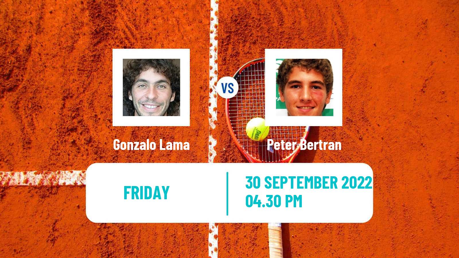 Tennis ITF Tournaments Gonzalo Lama - Peter Bertran