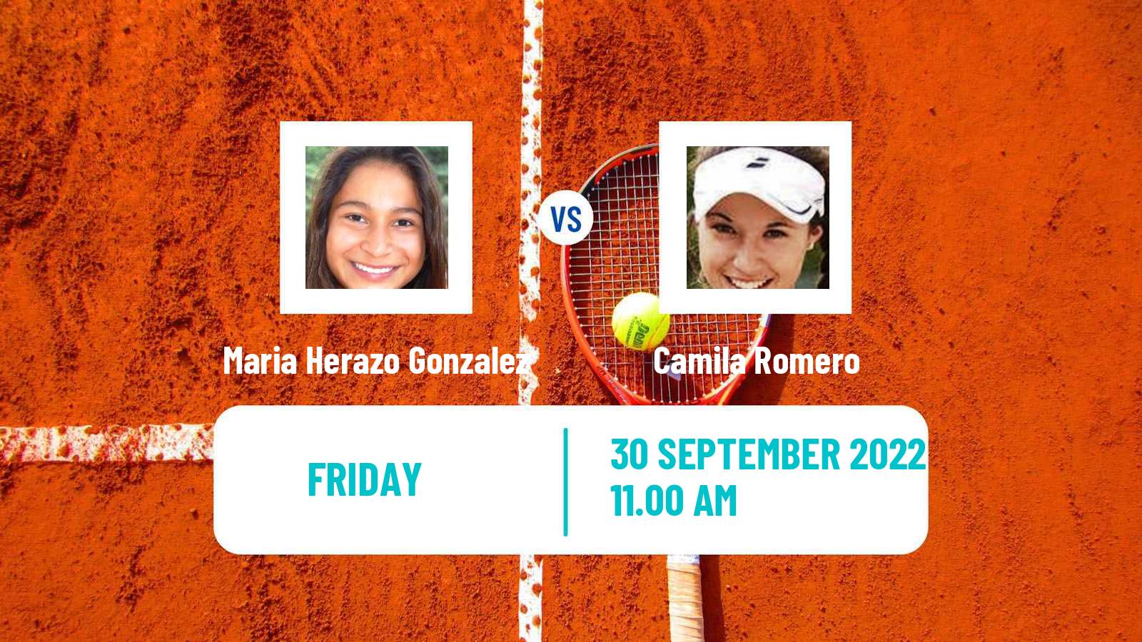 Tennis ITF Tournaments Maria Herazo Gonzalez - Camila Romero