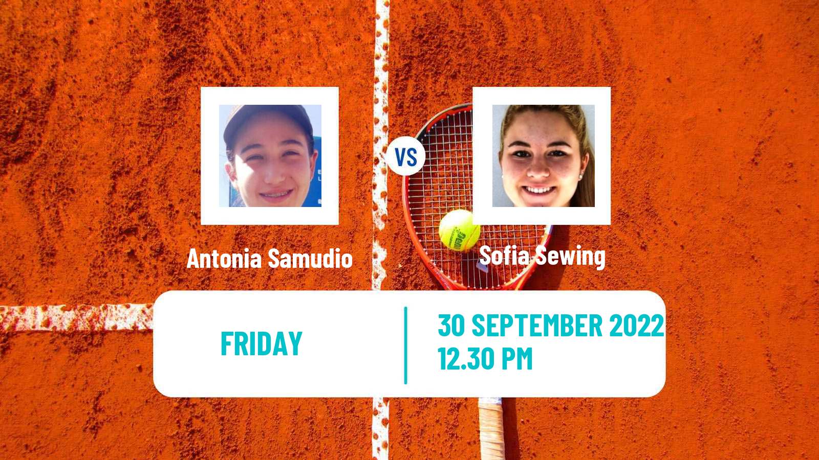 Tennis ITF Tournaments Antonia Samudio - Sofia Sewing