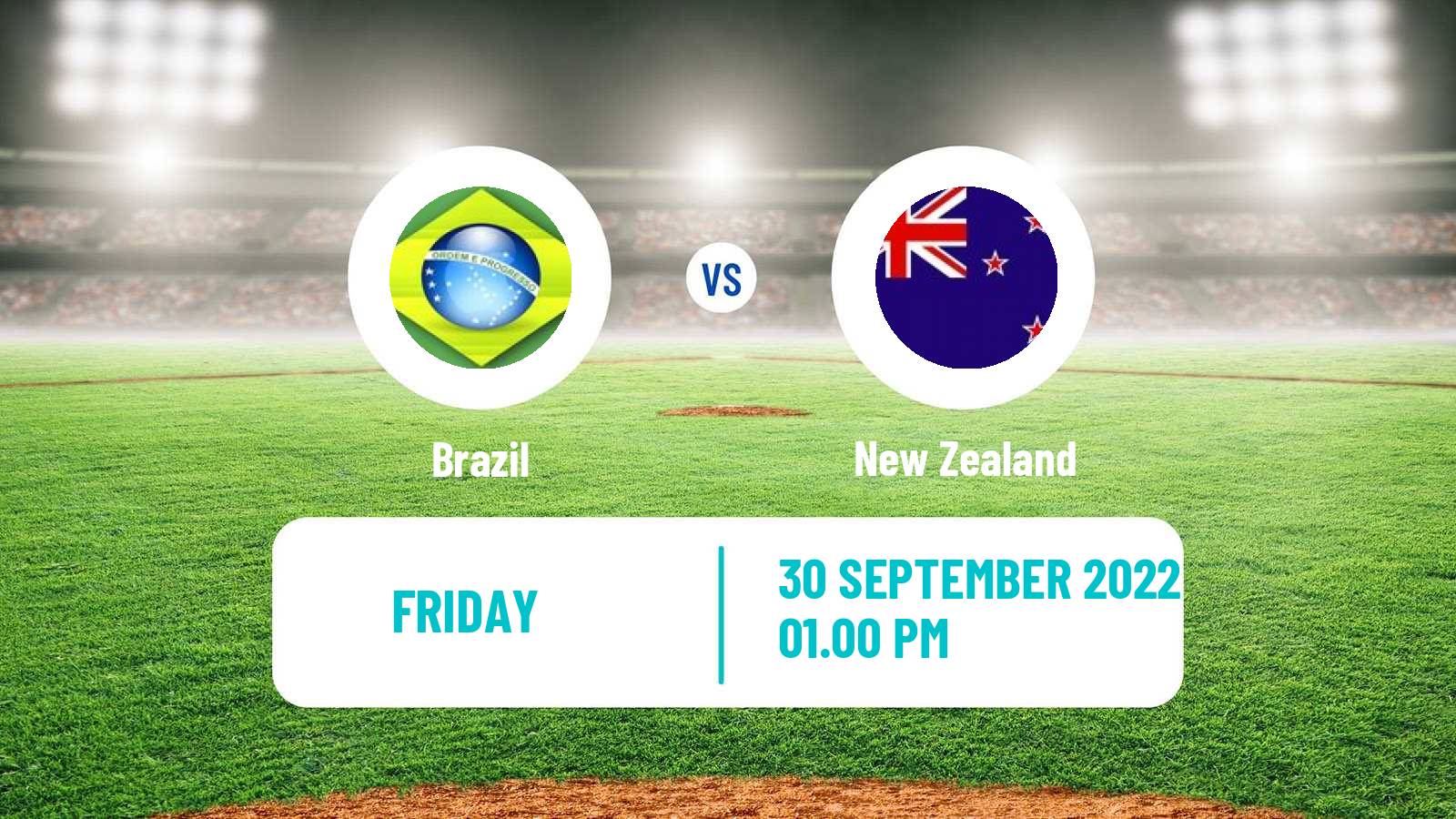 Baseball World Baseball Classic Brazil - New Zealand