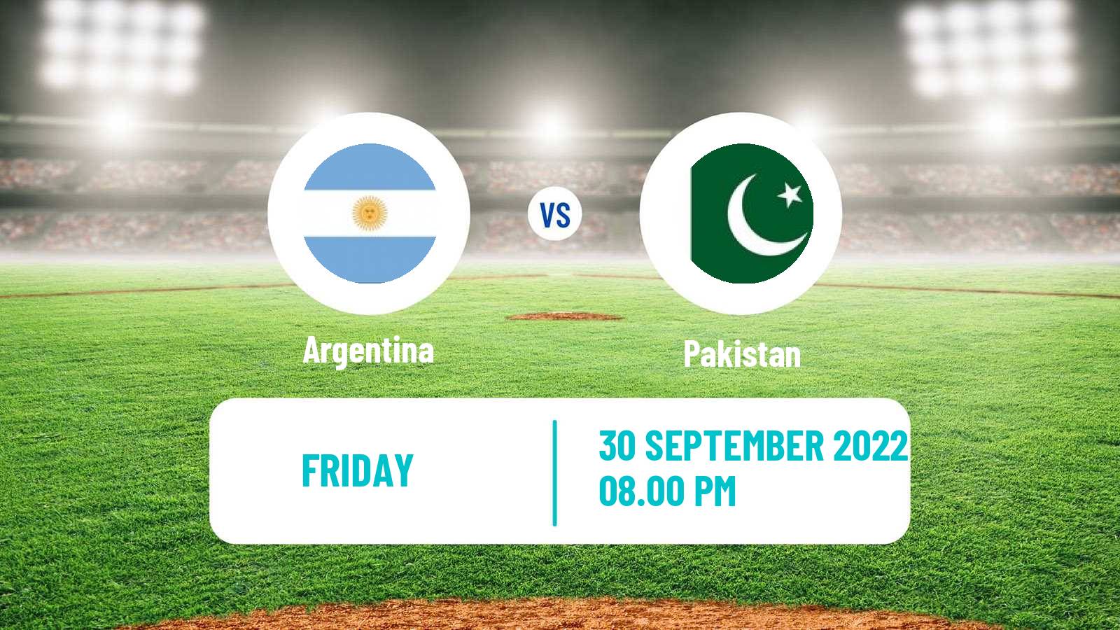 Baseball World Baseball Classic Argentina - Pakistan