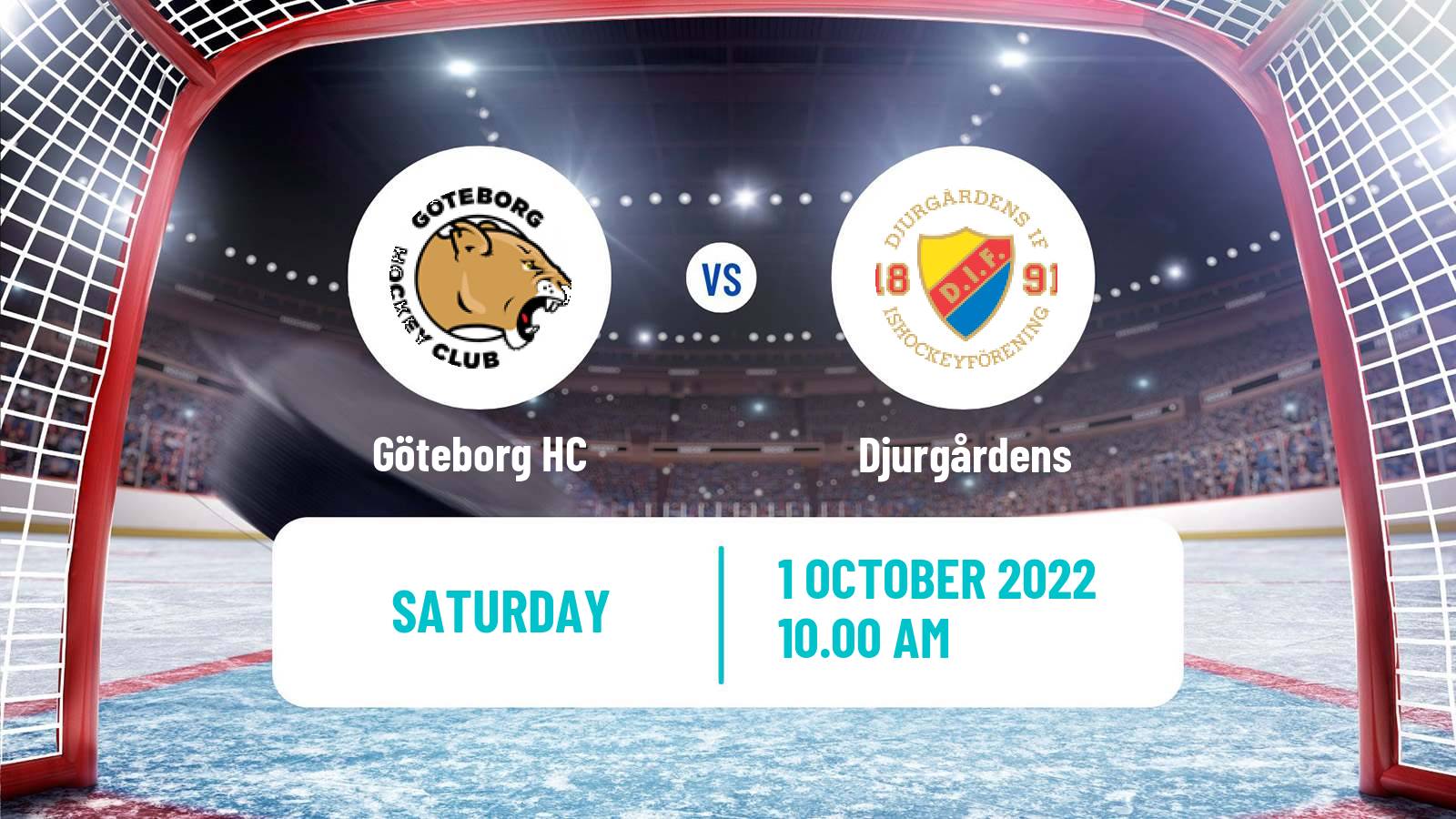 Hockey Swedish SDHL Women Göteborg - Djurgårdens