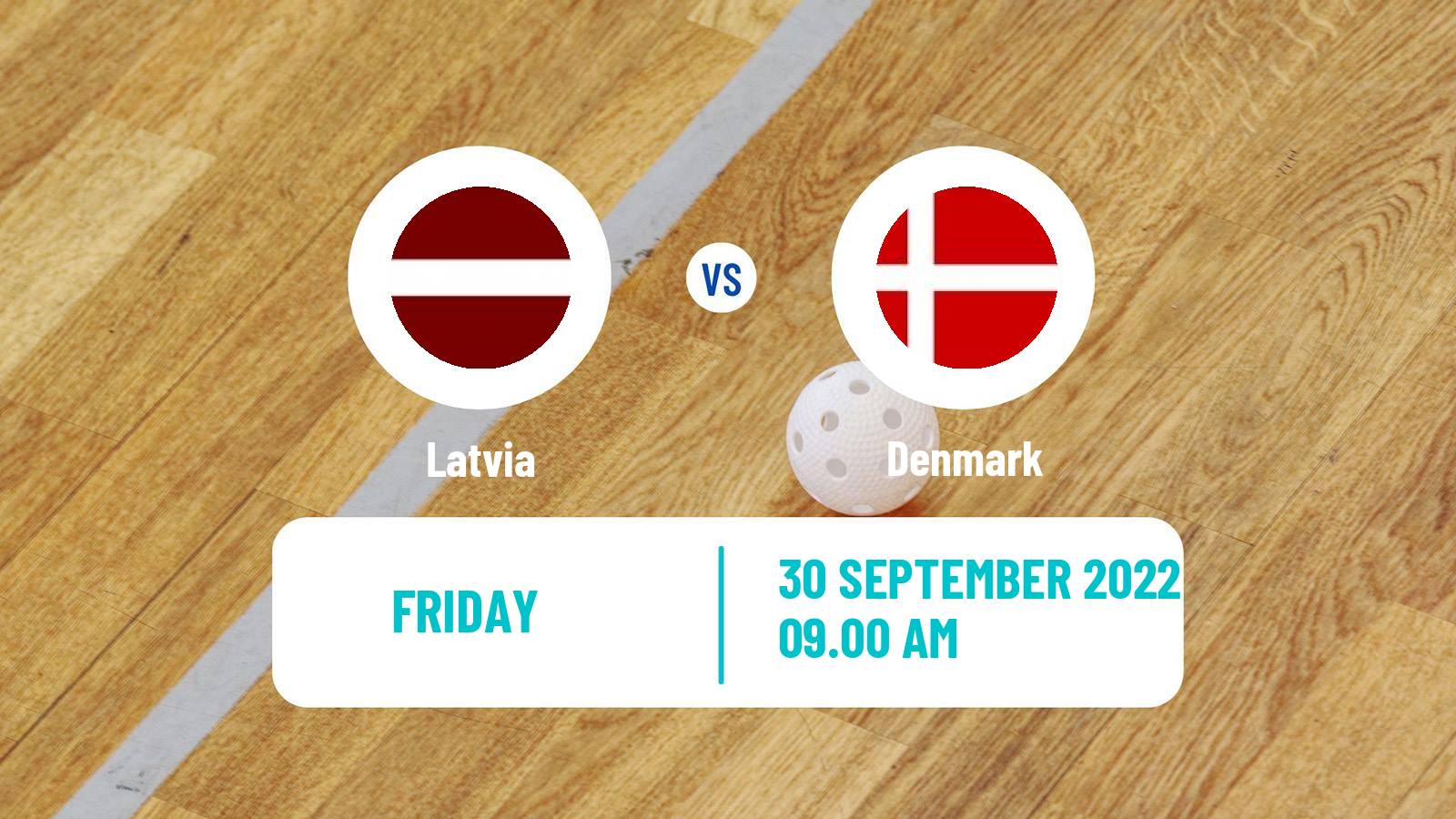 Floorball Friendly International Floorball Latvia - Denmark