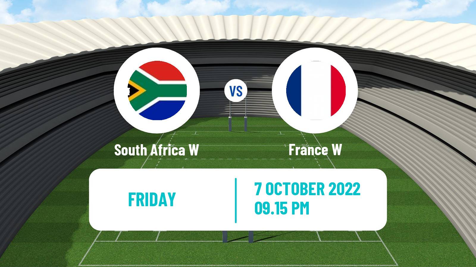 Rugby union World Cup Rugby Union Women South Africa W - France W