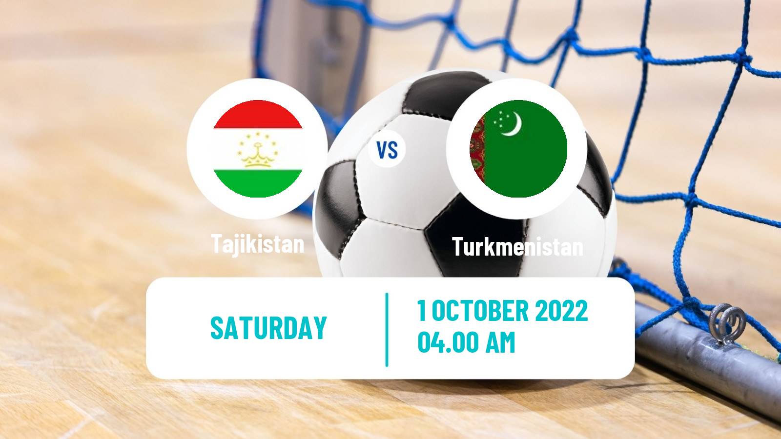 Futsal AFC Asian Cup Futsal Tajikistan - Turkmenistan