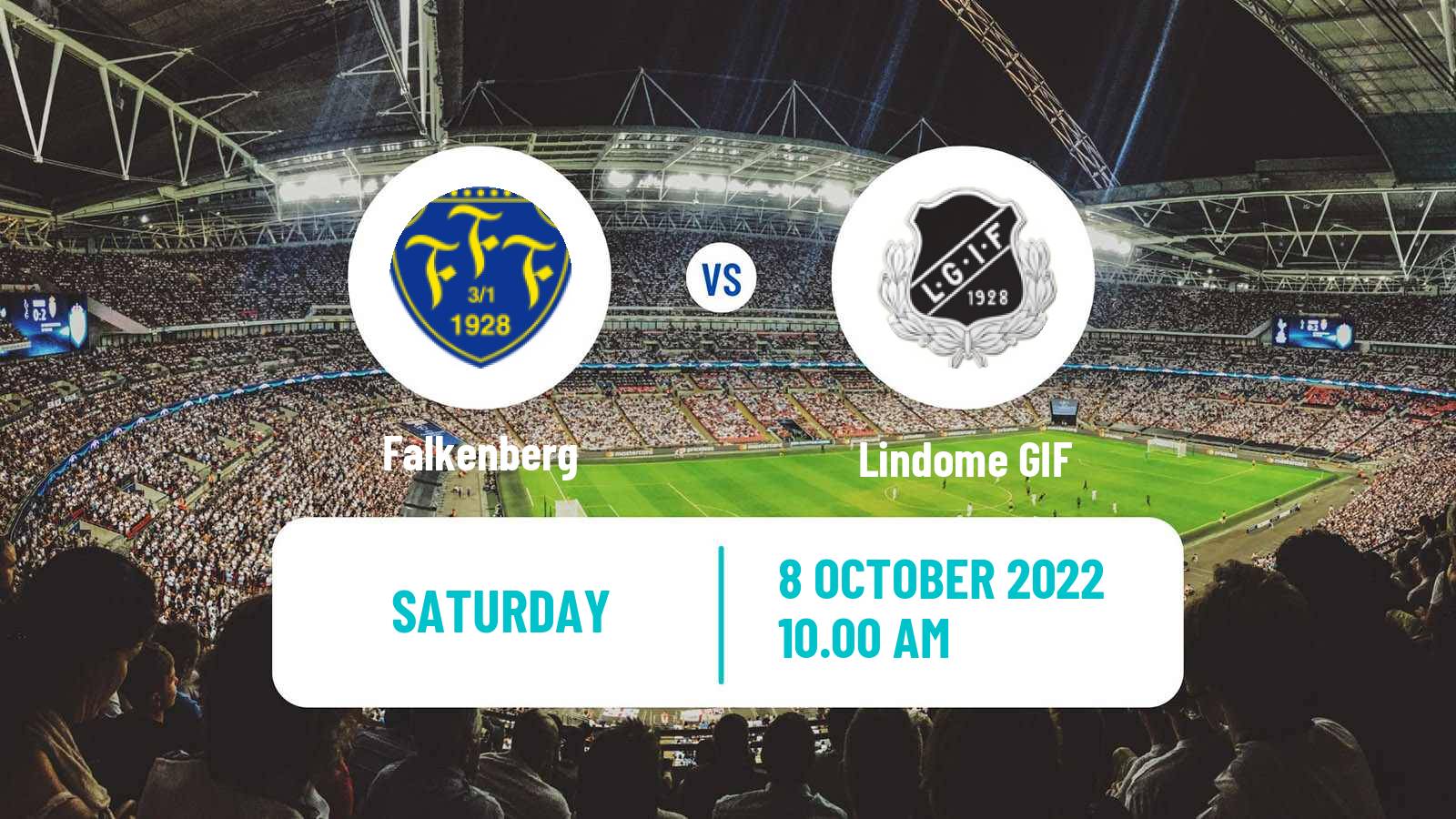 Soccer Swedish Division 1 Södra Falkenberg - Lindome