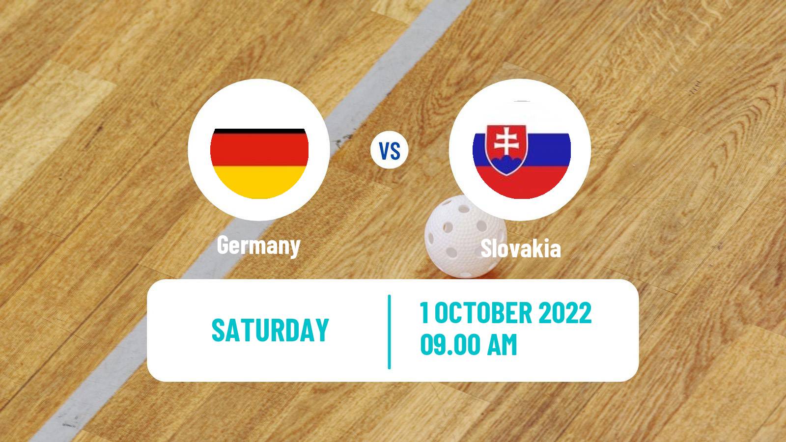 Floorball Friendly International Floorball Germany - Slovakia