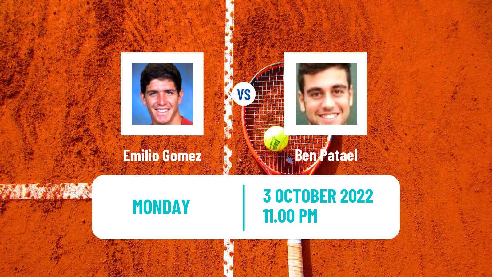 Tennis ATP Challenger Emilio Gomez - Ben Patael