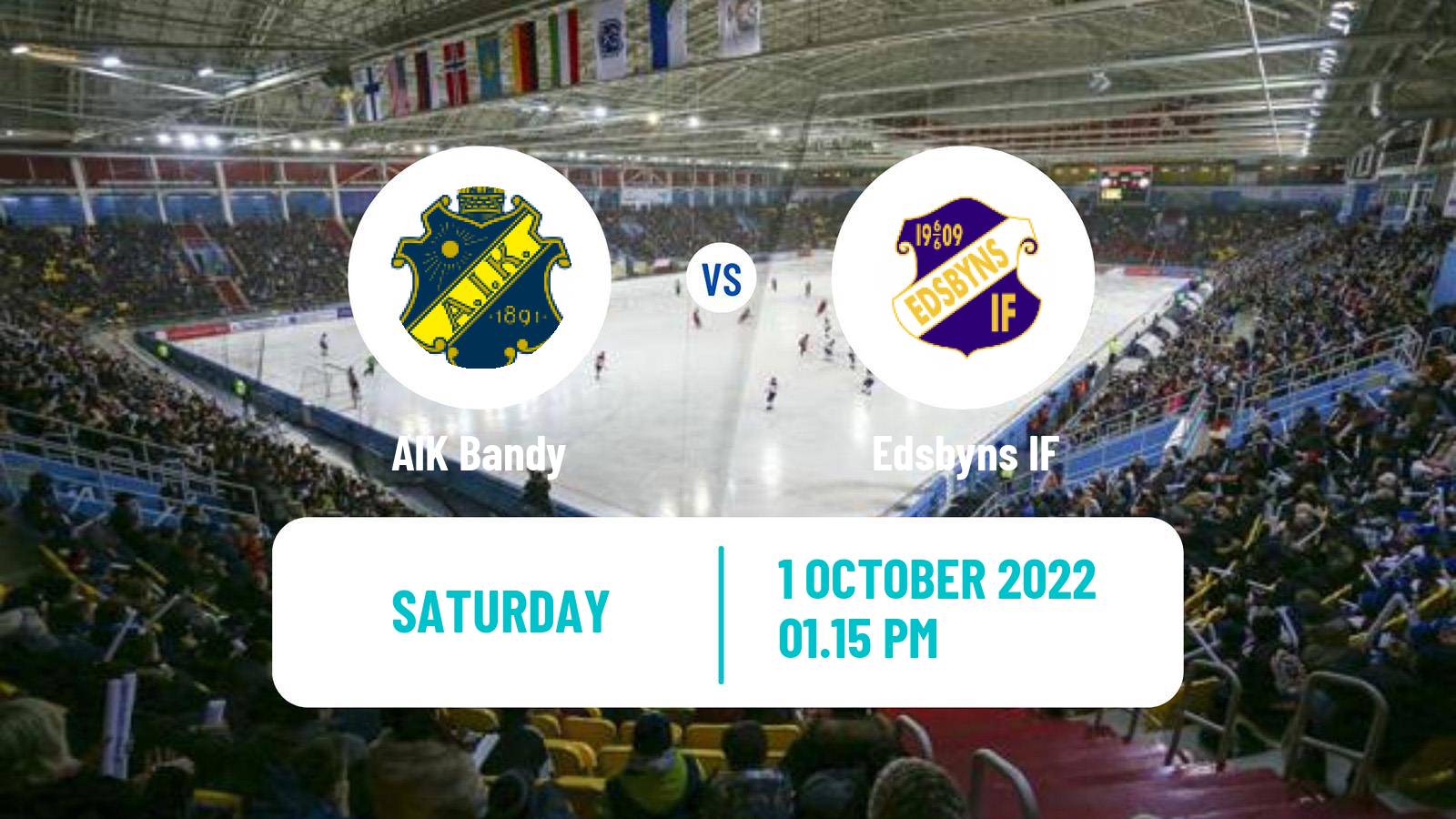 Bandy Svenska Cupen Bandy AIK - Edsbyns IF