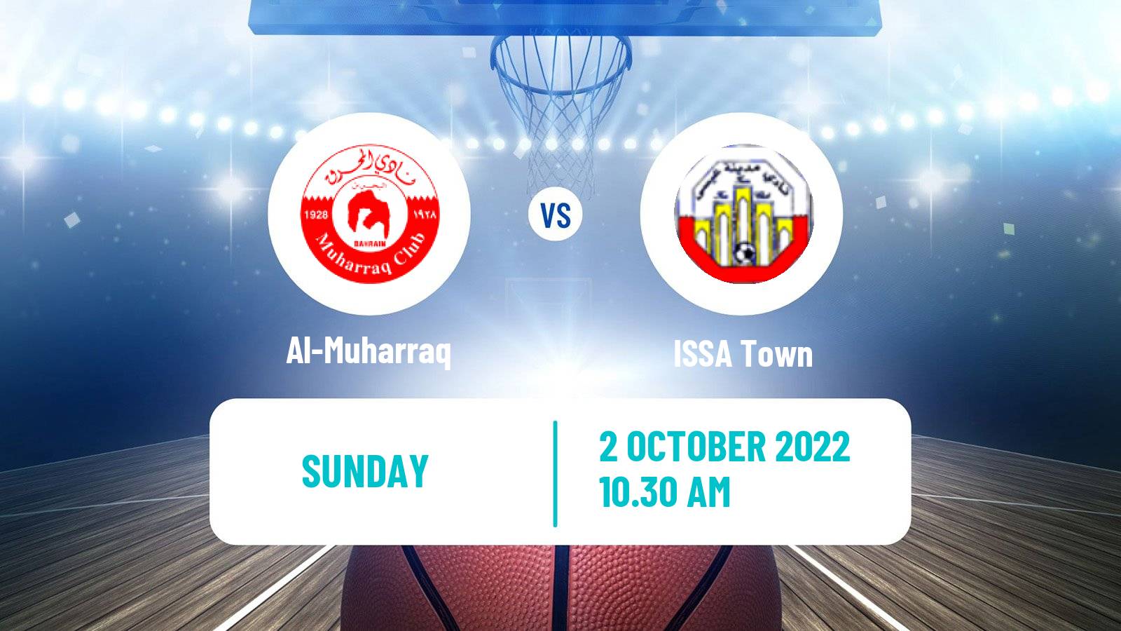 Basketball Bahraini Premier League Basketball Al-Muharraq - ISSA Town