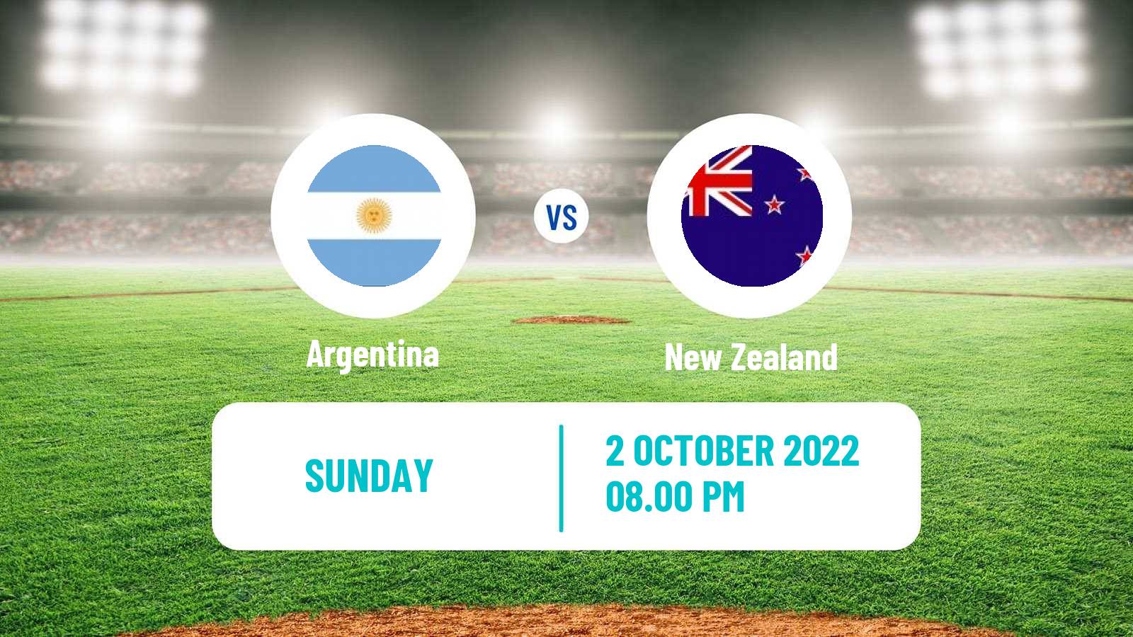 Baseball World Baseball Classic Argentina - New Zealand