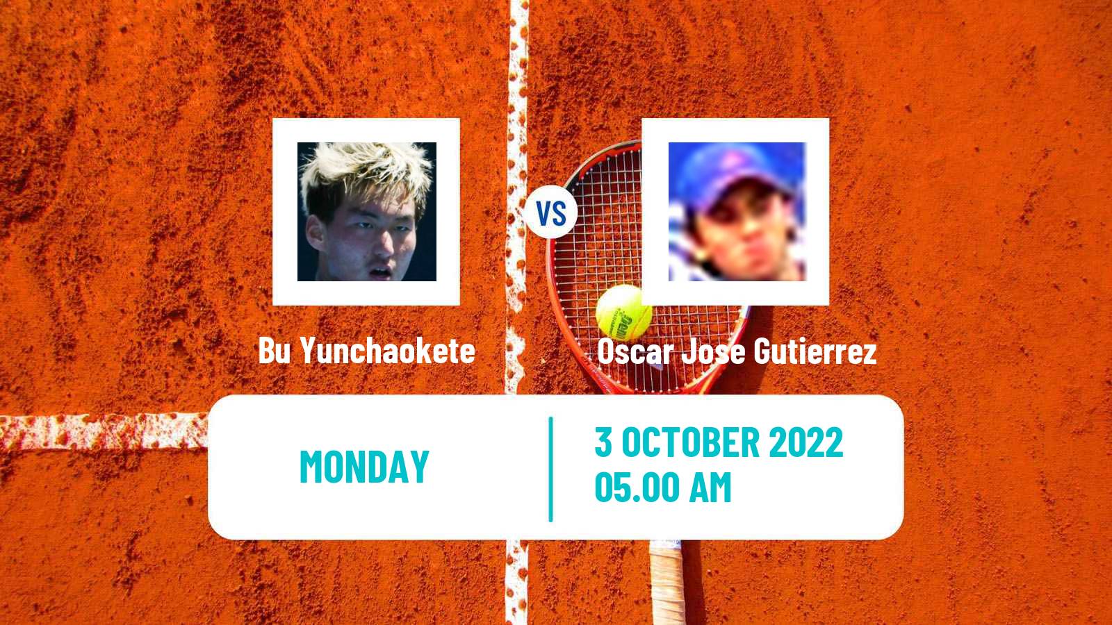 Tennis ATP Challenger Bu Yunchaokete - Oscar Jose Gutierrez