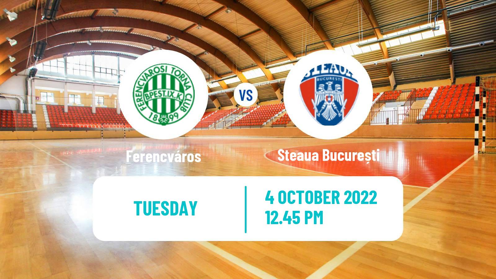 Handball EHF European League Ferencváros - Steaua București