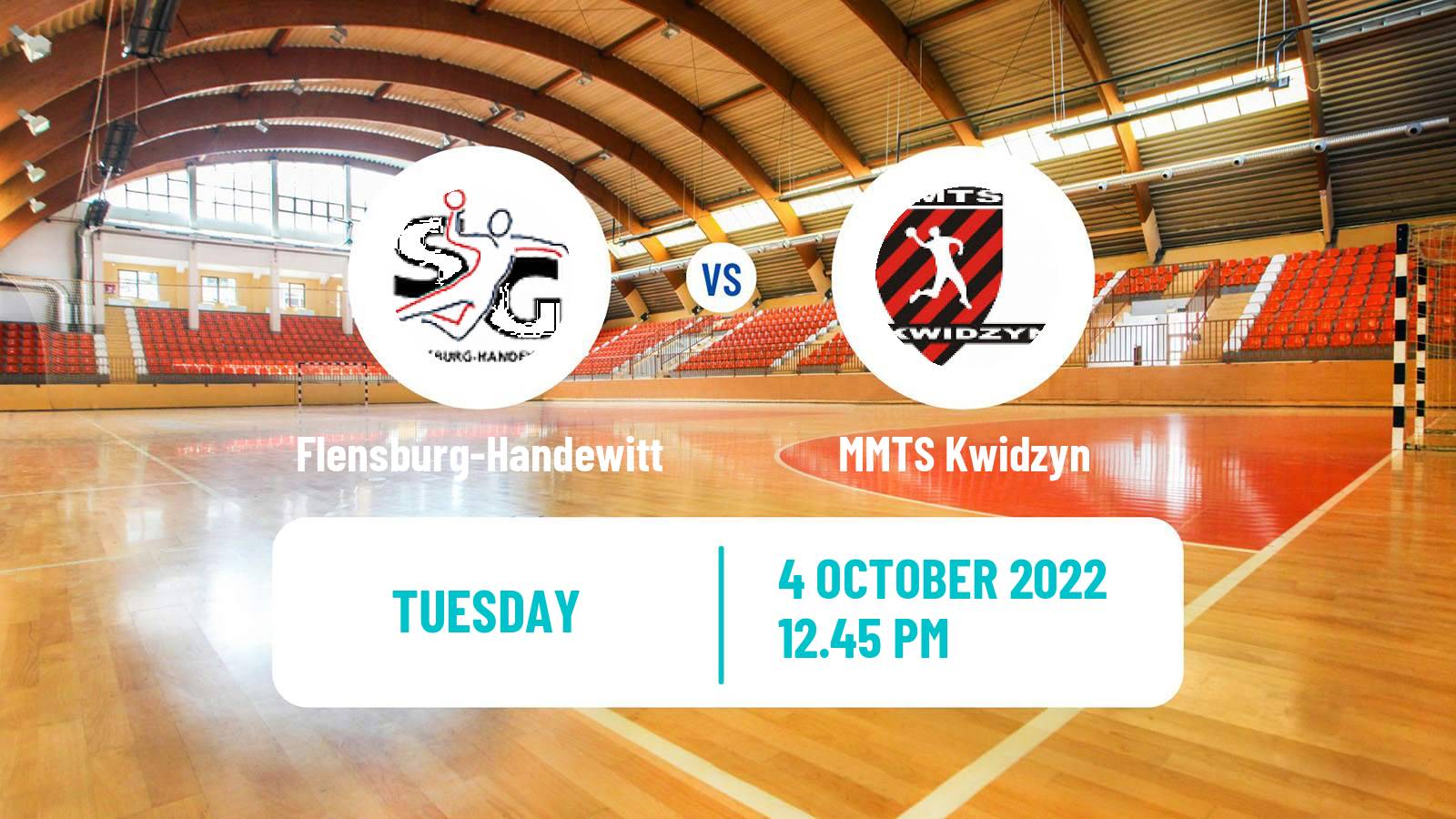 Handball EHF European League Flensburg-Handewitt - MMTS Kwidzyn