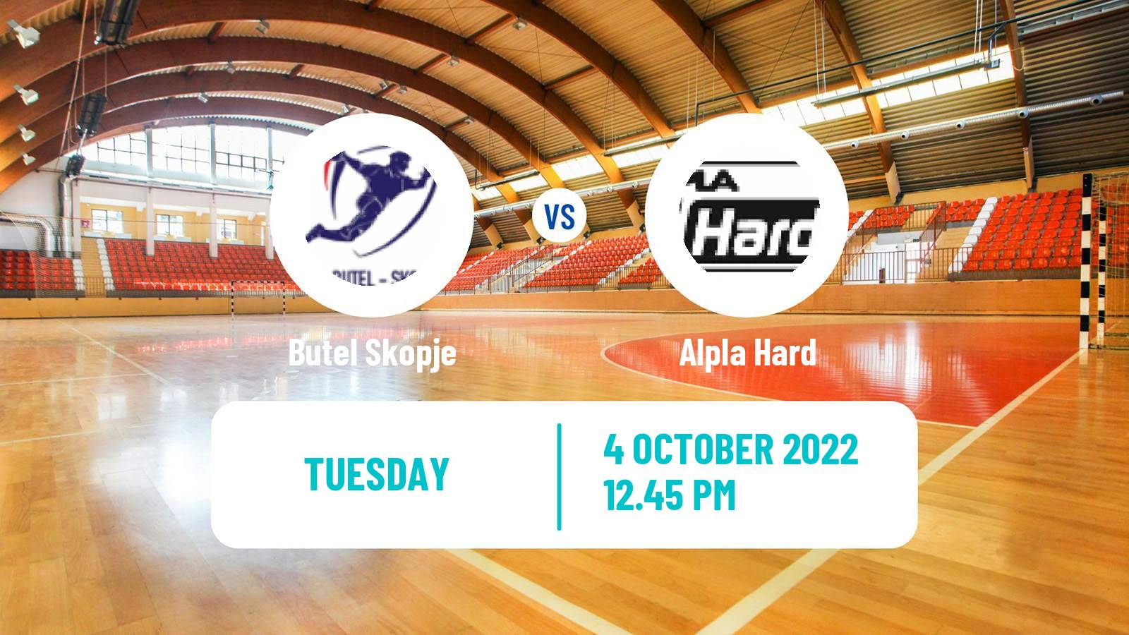 Handball EHF European League Butel Skopje - Alpla Hard