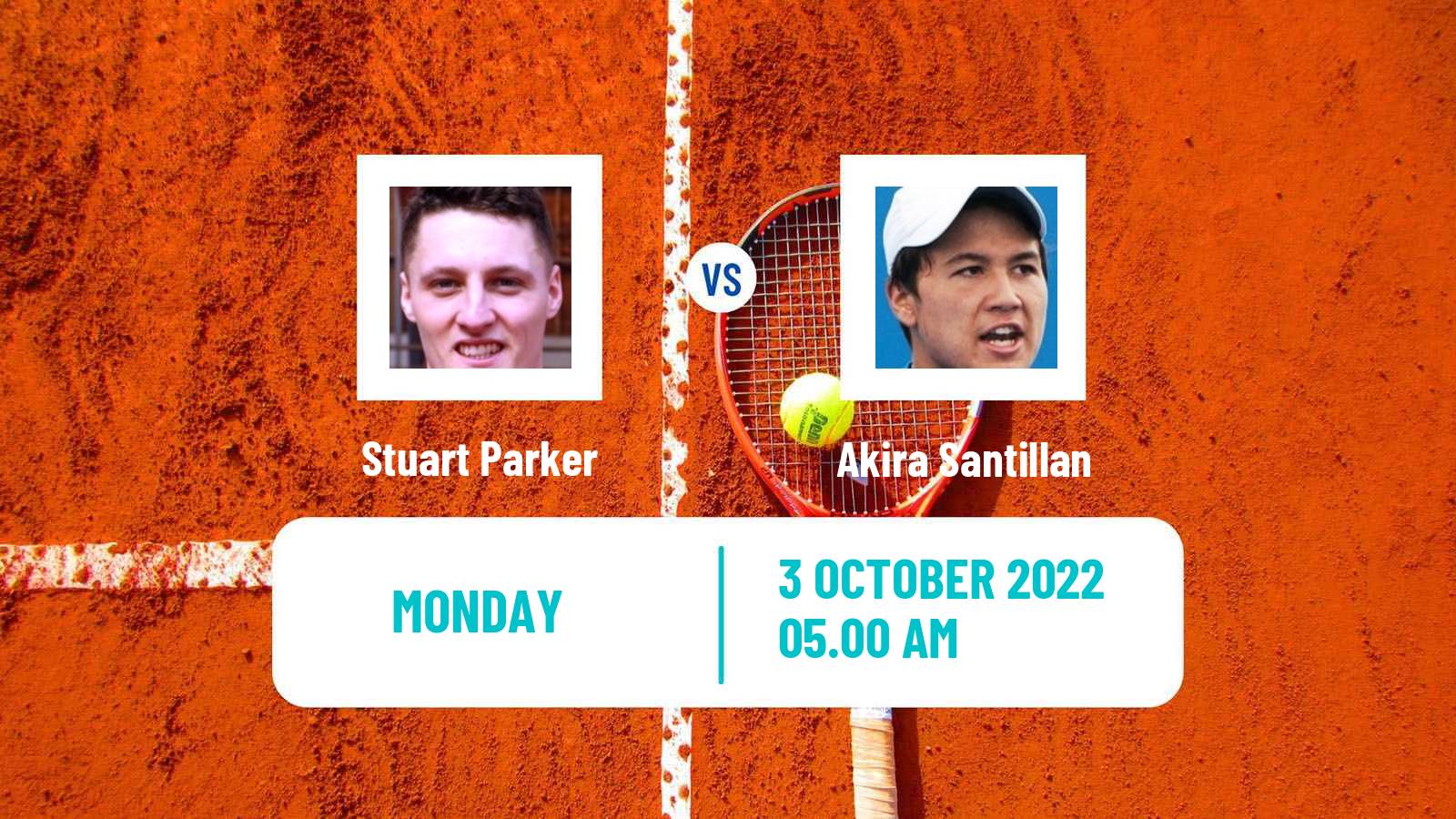Tennis ATP Challenger Stuart Parker - Akira Santillan