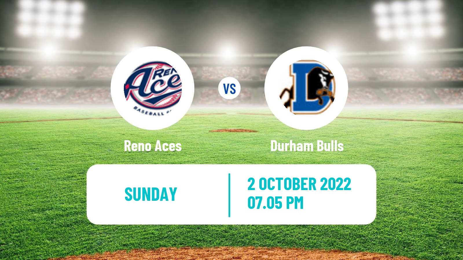 Baseball IL Reno Aces - Durham Bulls