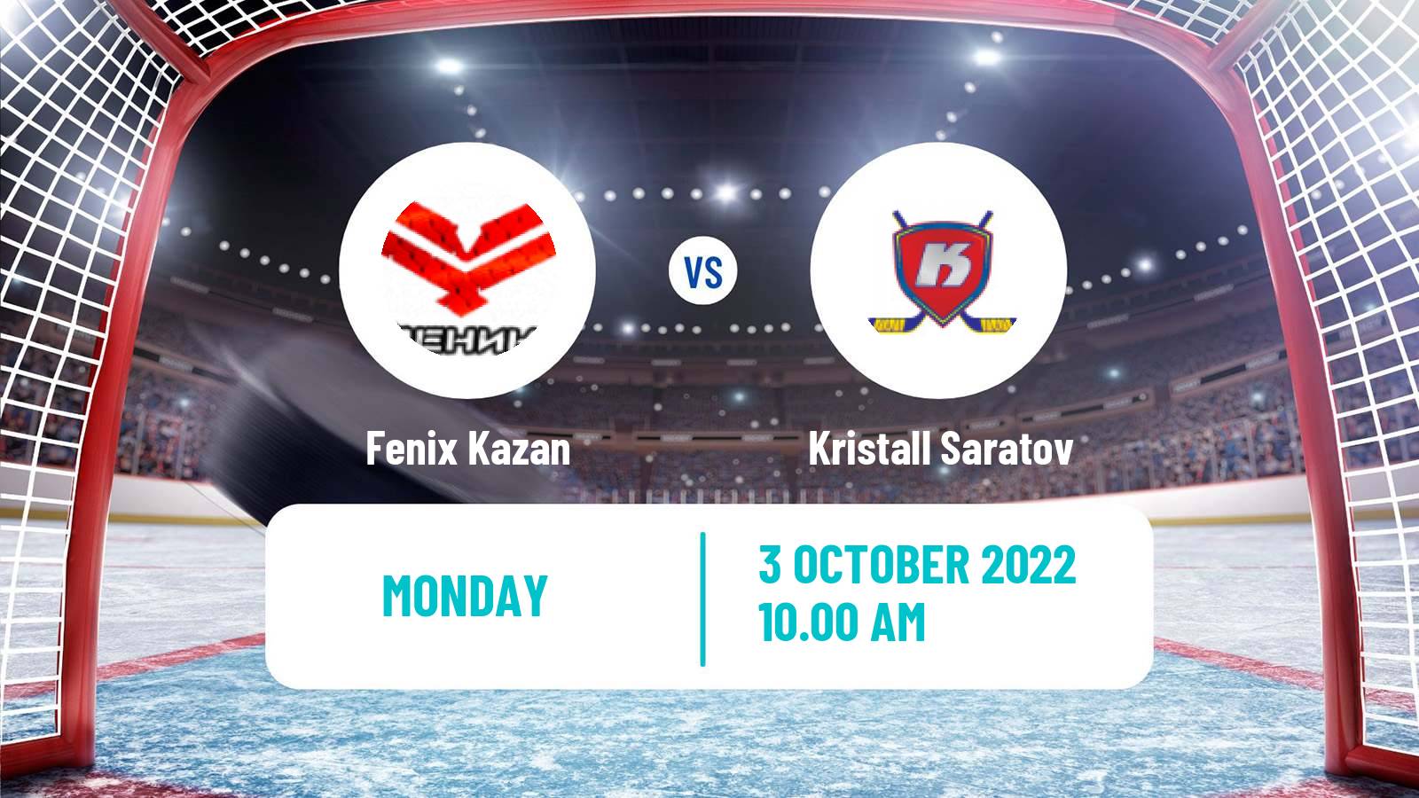 Hockey VHL-B Fenix Kazan - Kristall Saratov