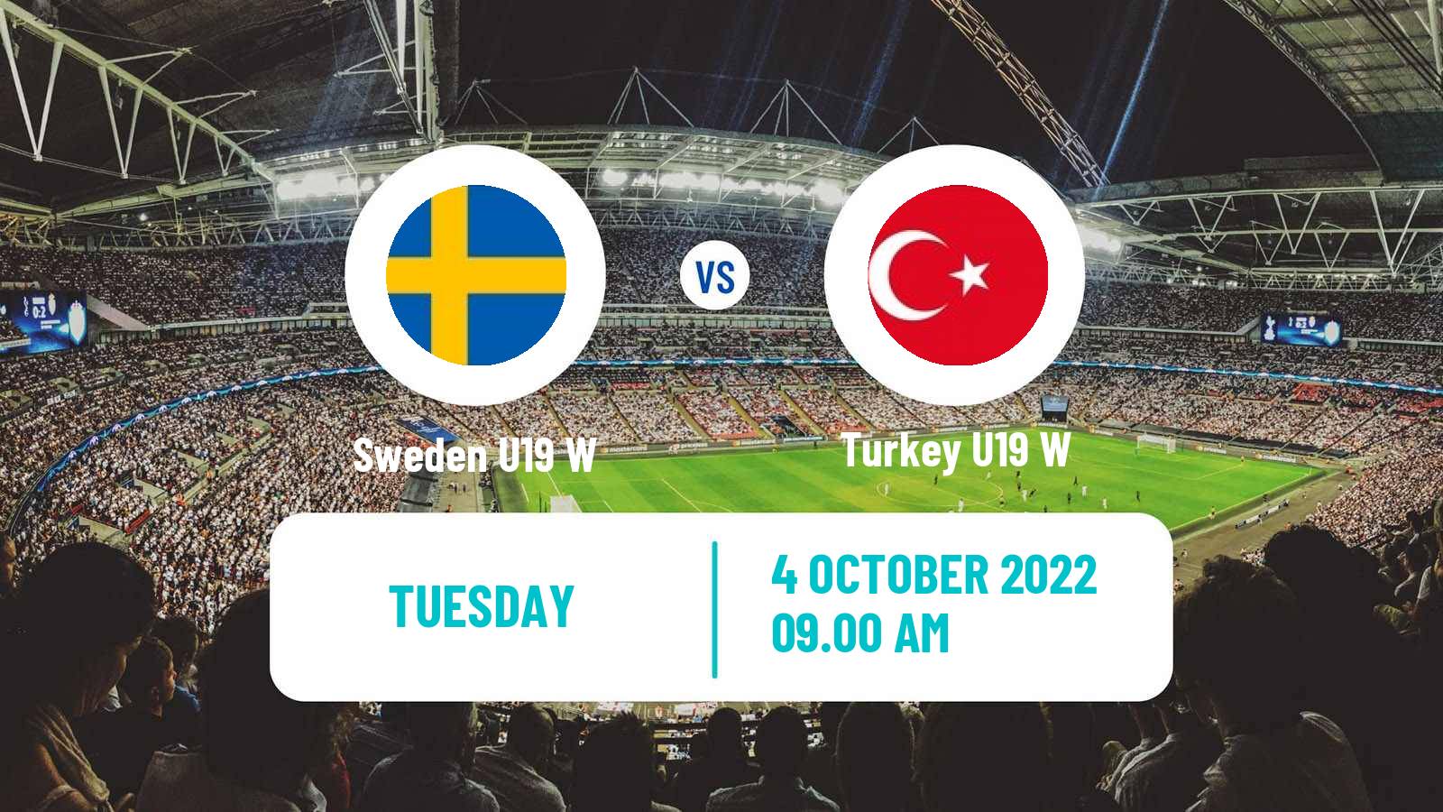 Soccer UEFA Euro U19 Women Sweden U19 W - Turkey U19 W