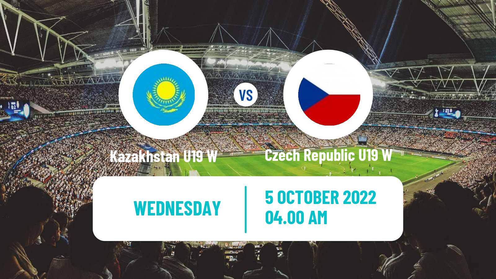 Soccer UEFA Euro U19 Women Kazakhstan U19 W - Czech Republic U19 W