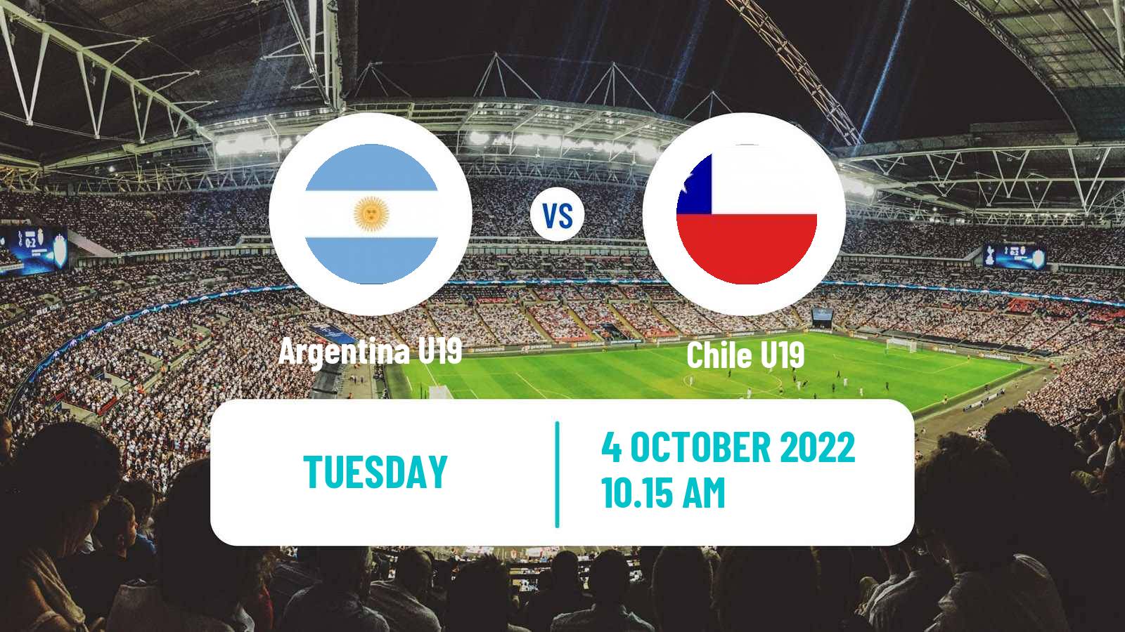 Soccer South American Games U19 Argentina U19 - Chile U19