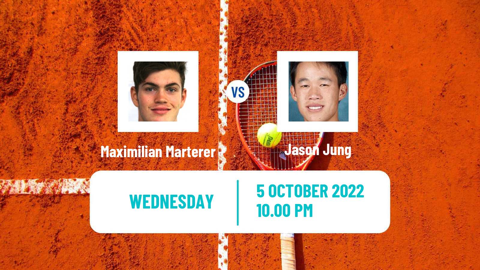 Tennis ATP Challenger Maximilian Marterer - Jason Jung